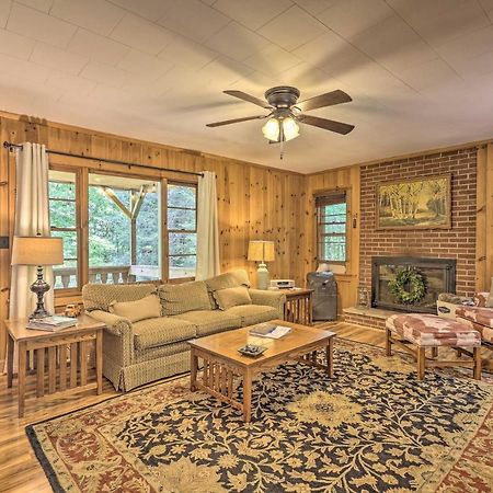 فيلا Peaceful Roaring Gap Retreat With Fire Pit And Patio! المظهر الخارجي الصورة